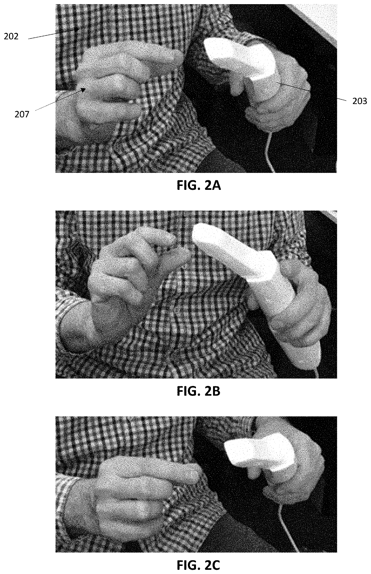 Gesture control using an intraoral scanner