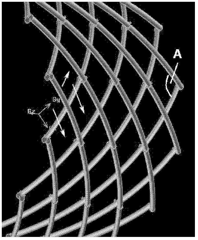 Low-pressure-drop spiral coil type membrane element