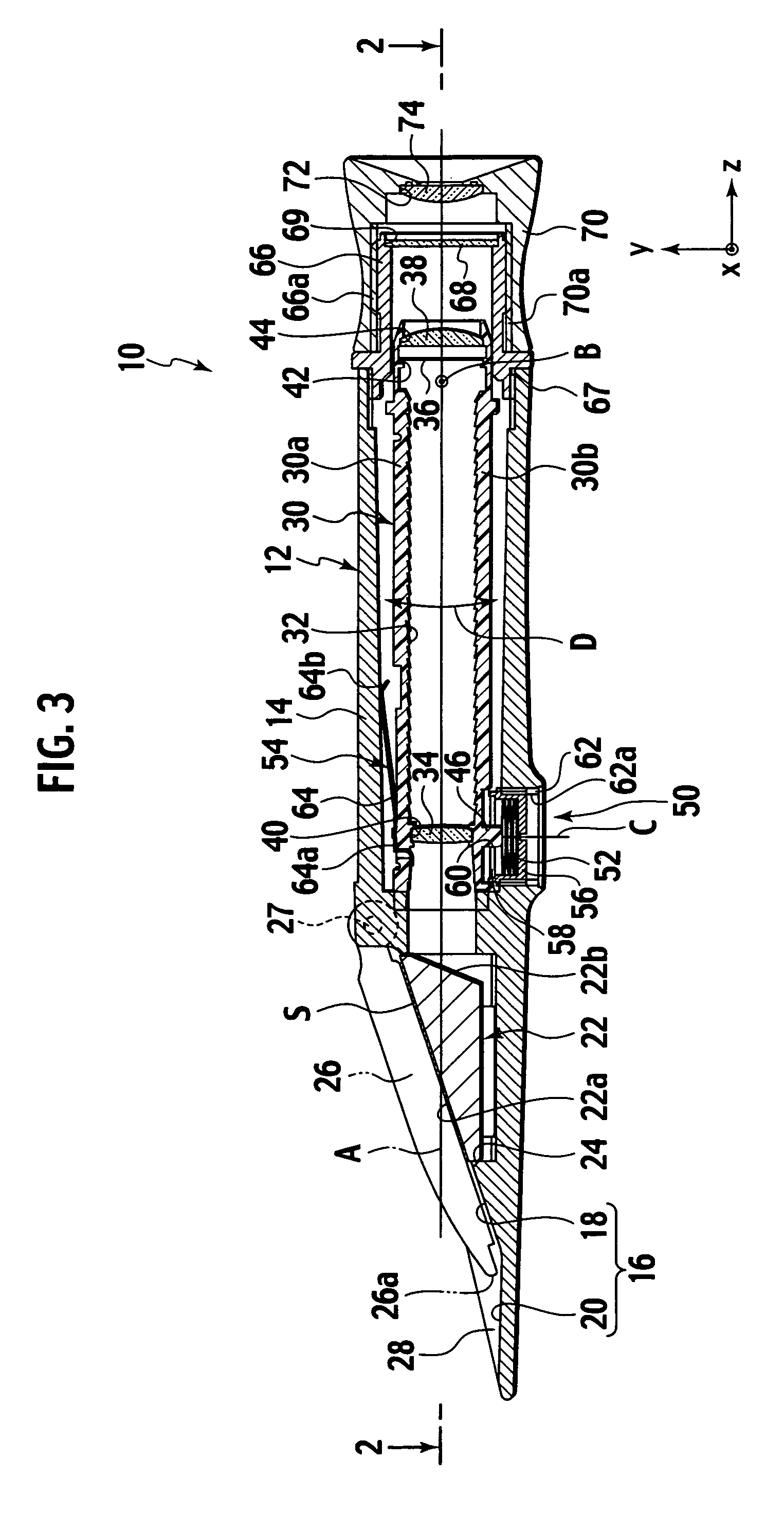 Portable refractometer