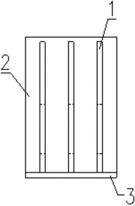 A mild steel damper used at the corner of the beam-column joint or at the foot of the column