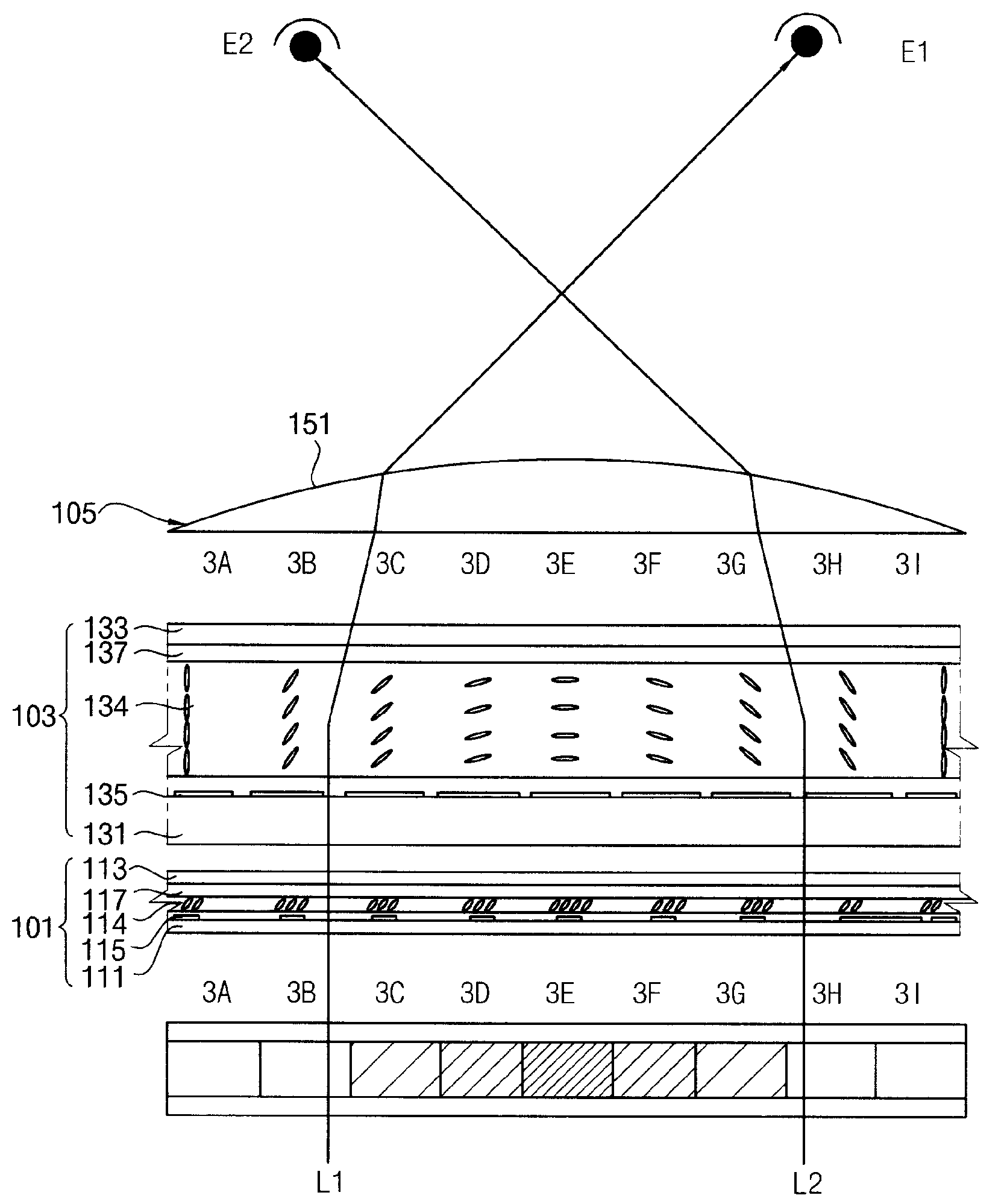 Electro-optic unit, driving method of the electro-optic unit, and display apparatus having the same