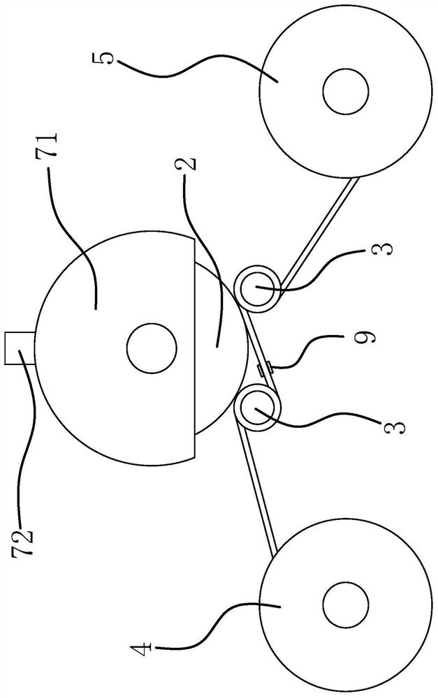 Method for simultaneously polishing two surfaces of waterproof sealing strip