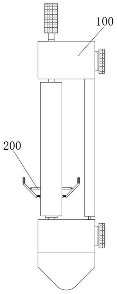 Graphene quality sampling device and use method thereof