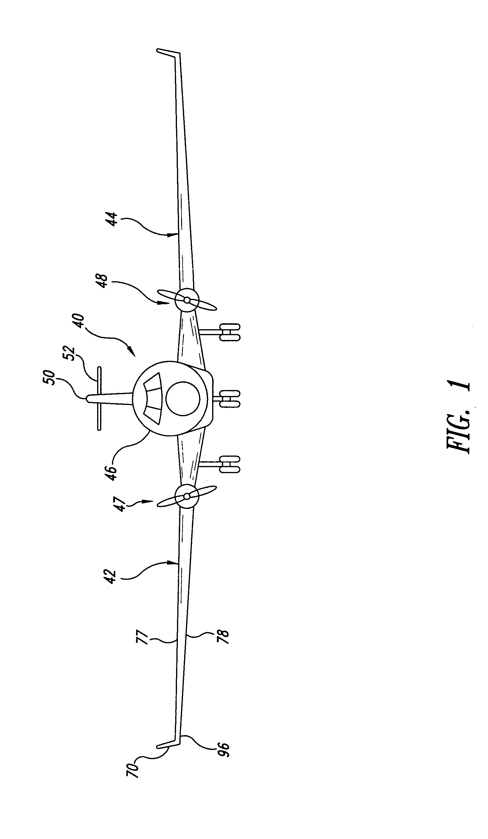 Apparatus and method for use on aircraft with spanwise flow inhibitors