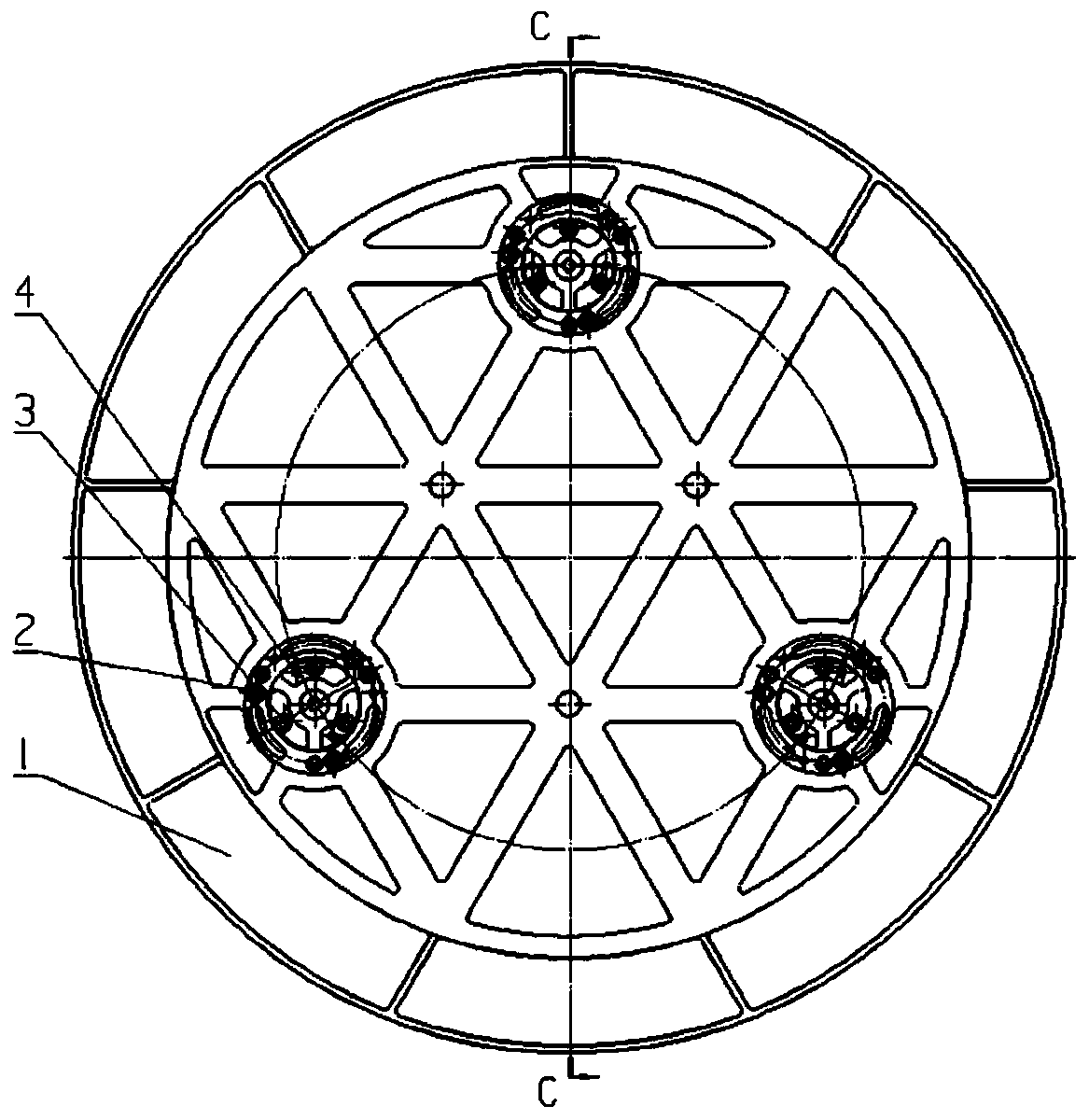 Assembly method and system for space-based large-aperture reflecting ...