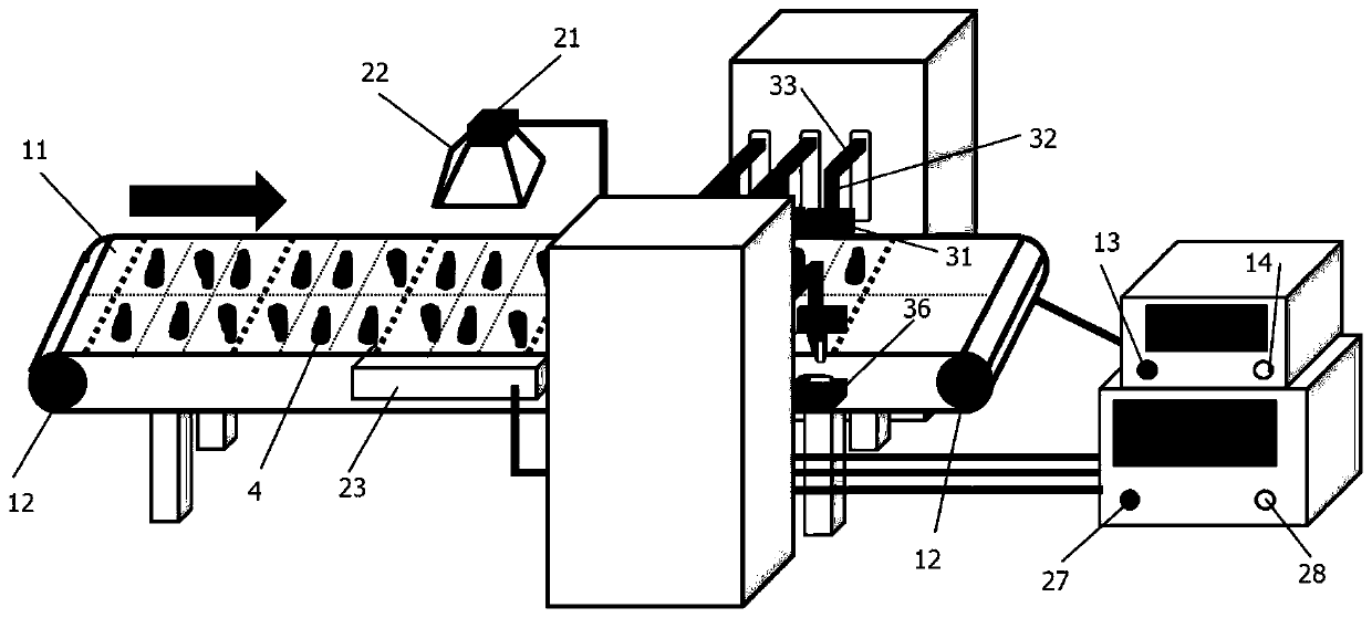 A kind of sorting equipment and intelligent control system for bone-containing fish fillets