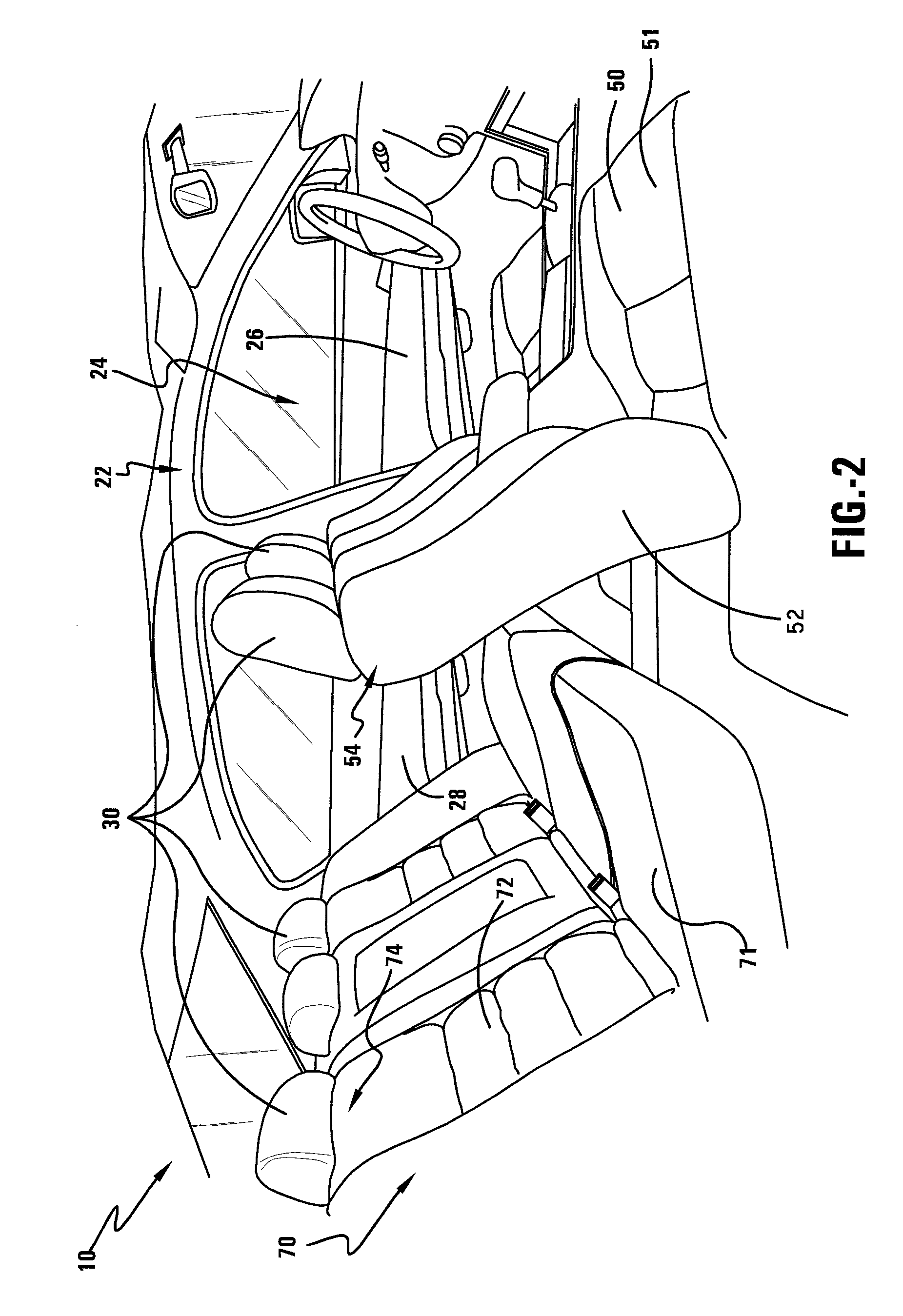 Folding headrest