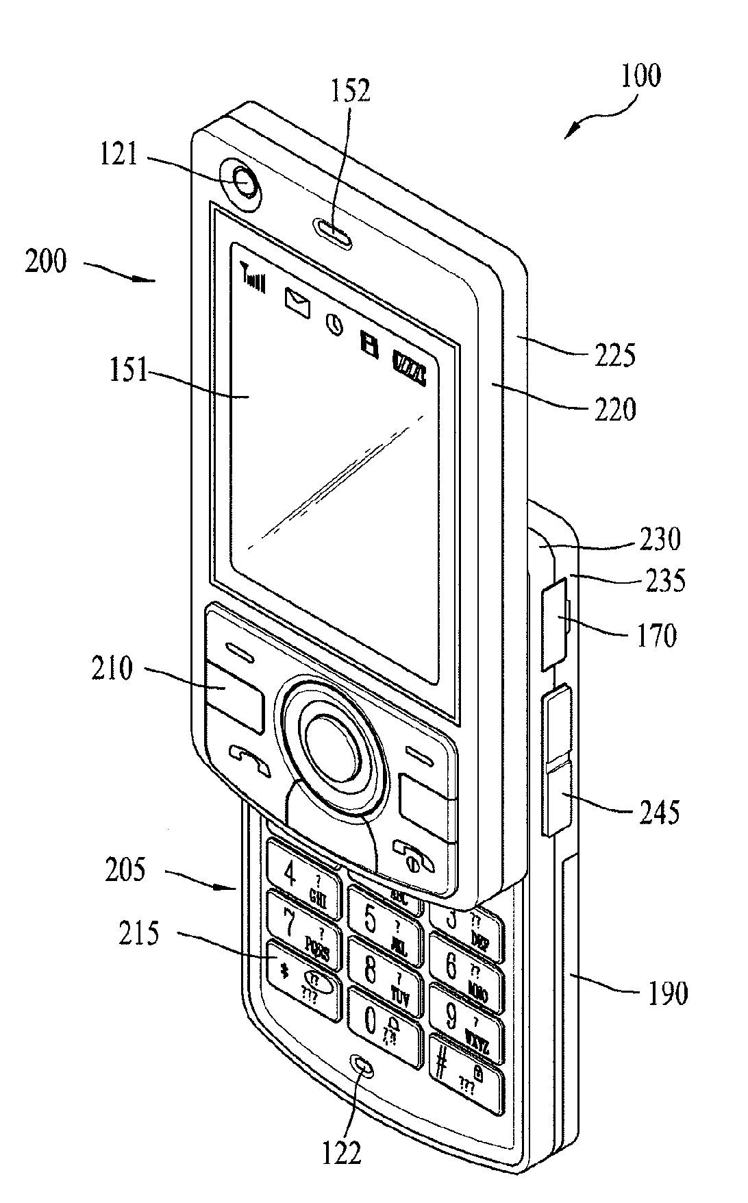 Mobile telecommunication device and event processing method using the same