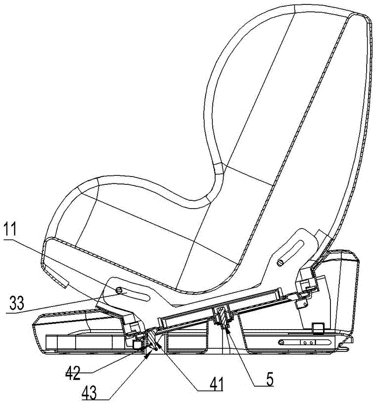 Rotatable child safety seat