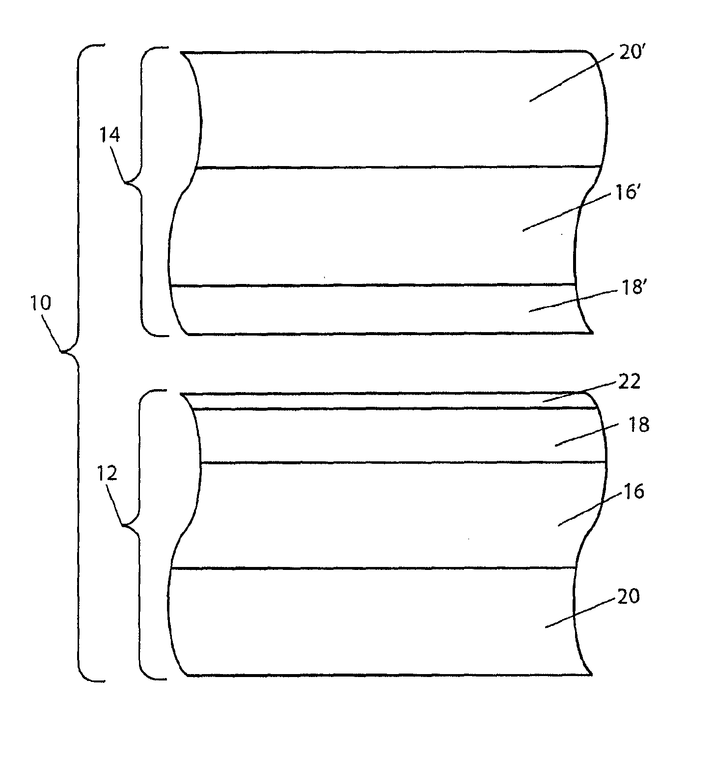 Metallized multi-layer structure film for in-mold labels, printed in-mold labels formed from such film and methods of applying the printed labels to an article during the molding of the article