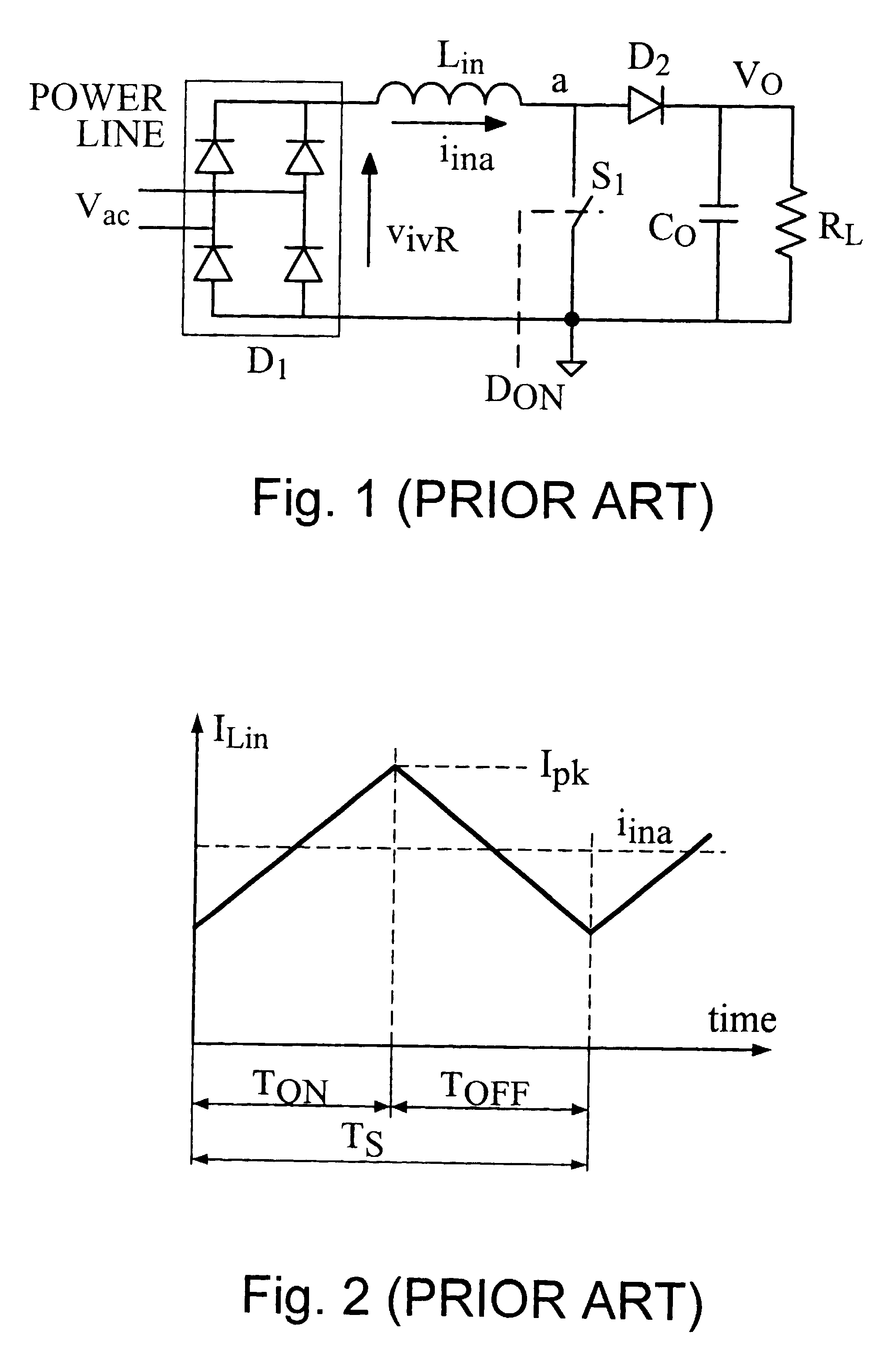 PFC apparatus for a converter operating in the borderline conduction mode