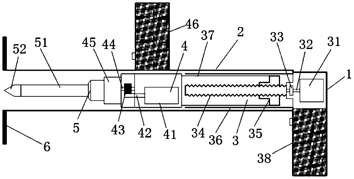 Shear strength testing device and shear strength and static cone penetration testing method thereof