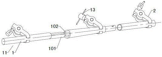 Pelvic fracture closed reduction combination tool