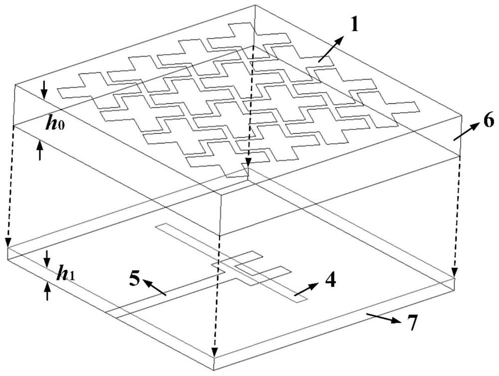 A Broadband Miniaturized Antenna Based on Interactive Embedded Metasurface Structure