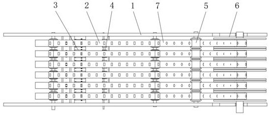 A tin planting device for the production of lighting strip components
