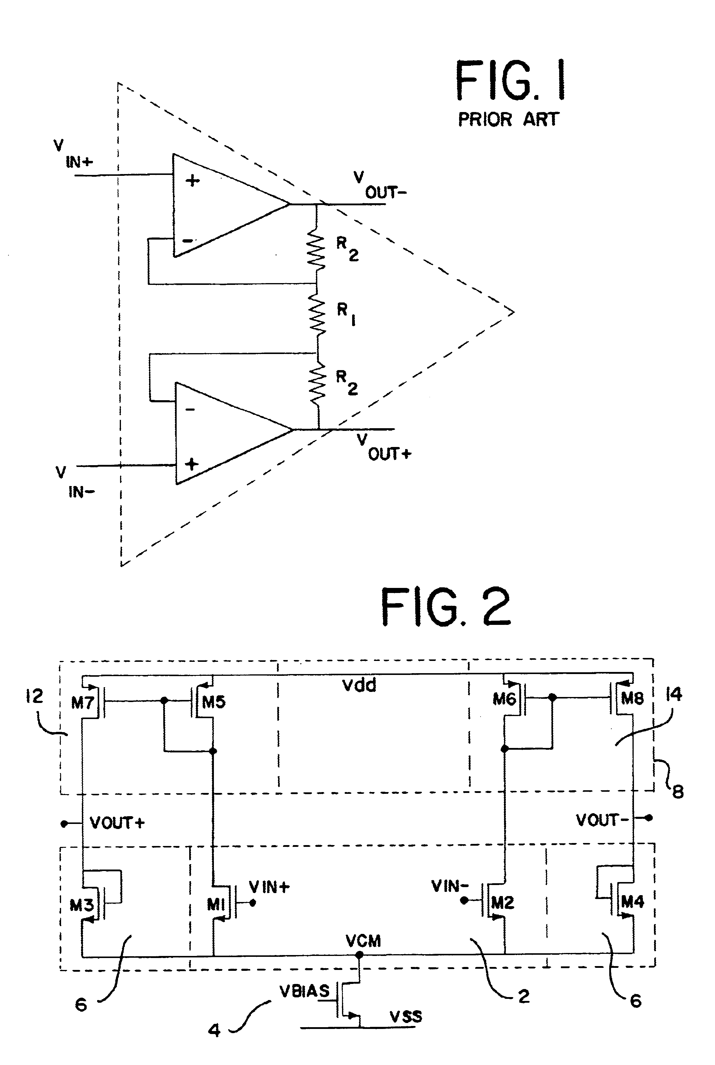 Differential amplifier with gain substantially independent of temperature