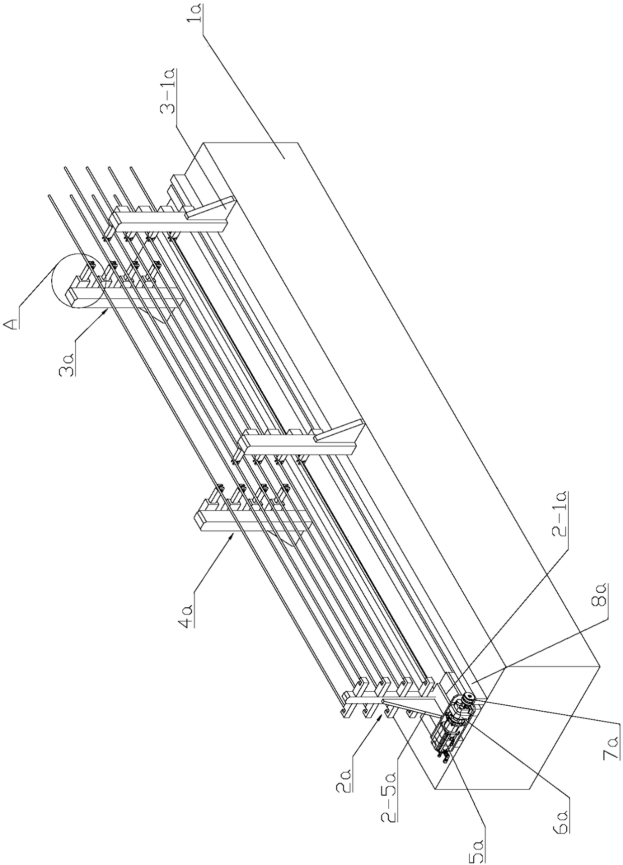 Intelligent manufacturing equipment for building beam column