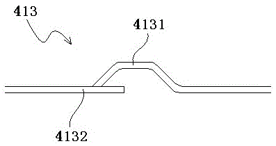 Lithium battery module based on metal expansion memory switch protector