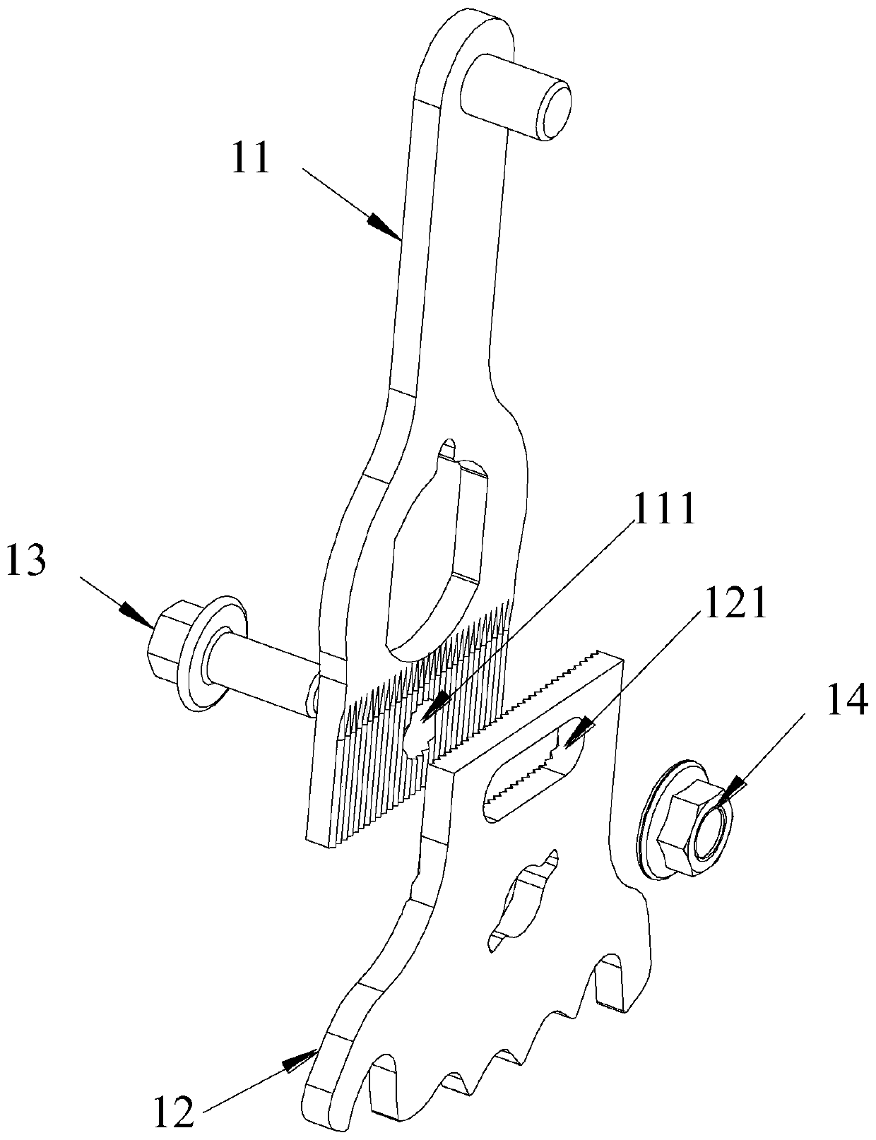 Automatic transmission gear shifting mechanism