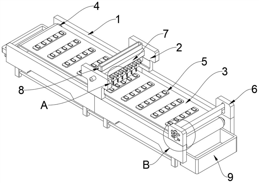 Efficient gluing equipment for electronic component processing