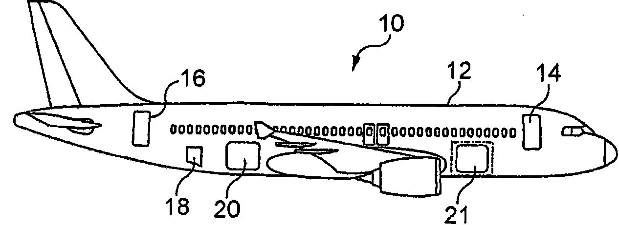 Interconnection device connecting an aircraft internal structure component to the fuselage of this aircraft