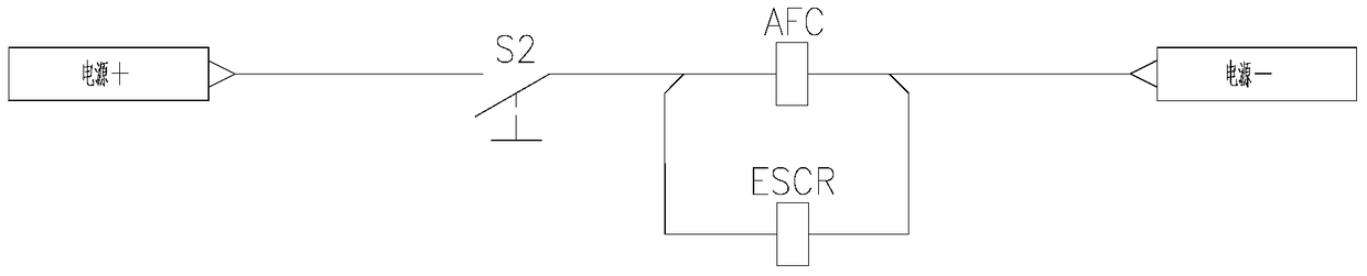 Diesel engine speed regulation protection device during emergency braking of locomotive