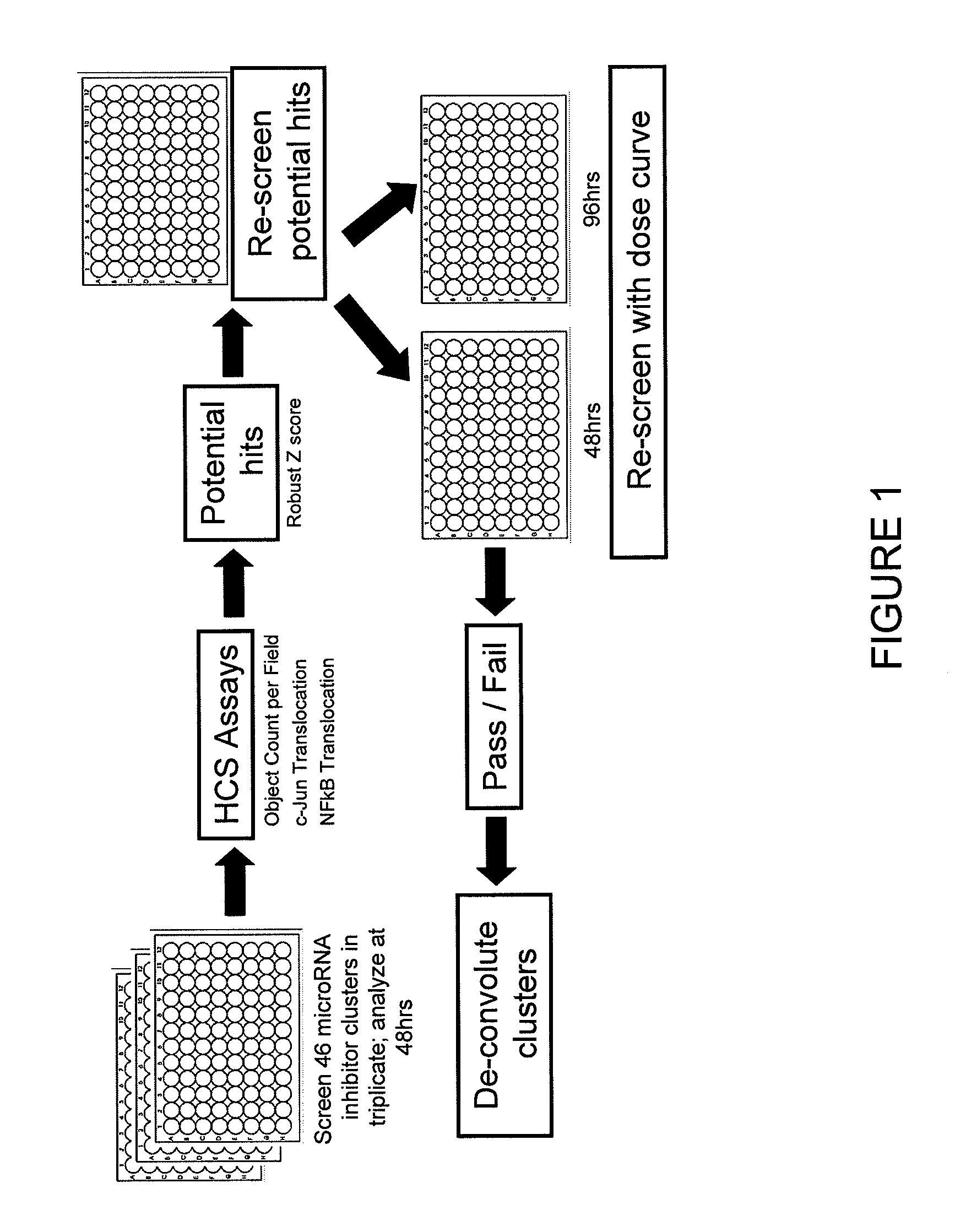 Screening of micro-RNA cluster inhibitor pools