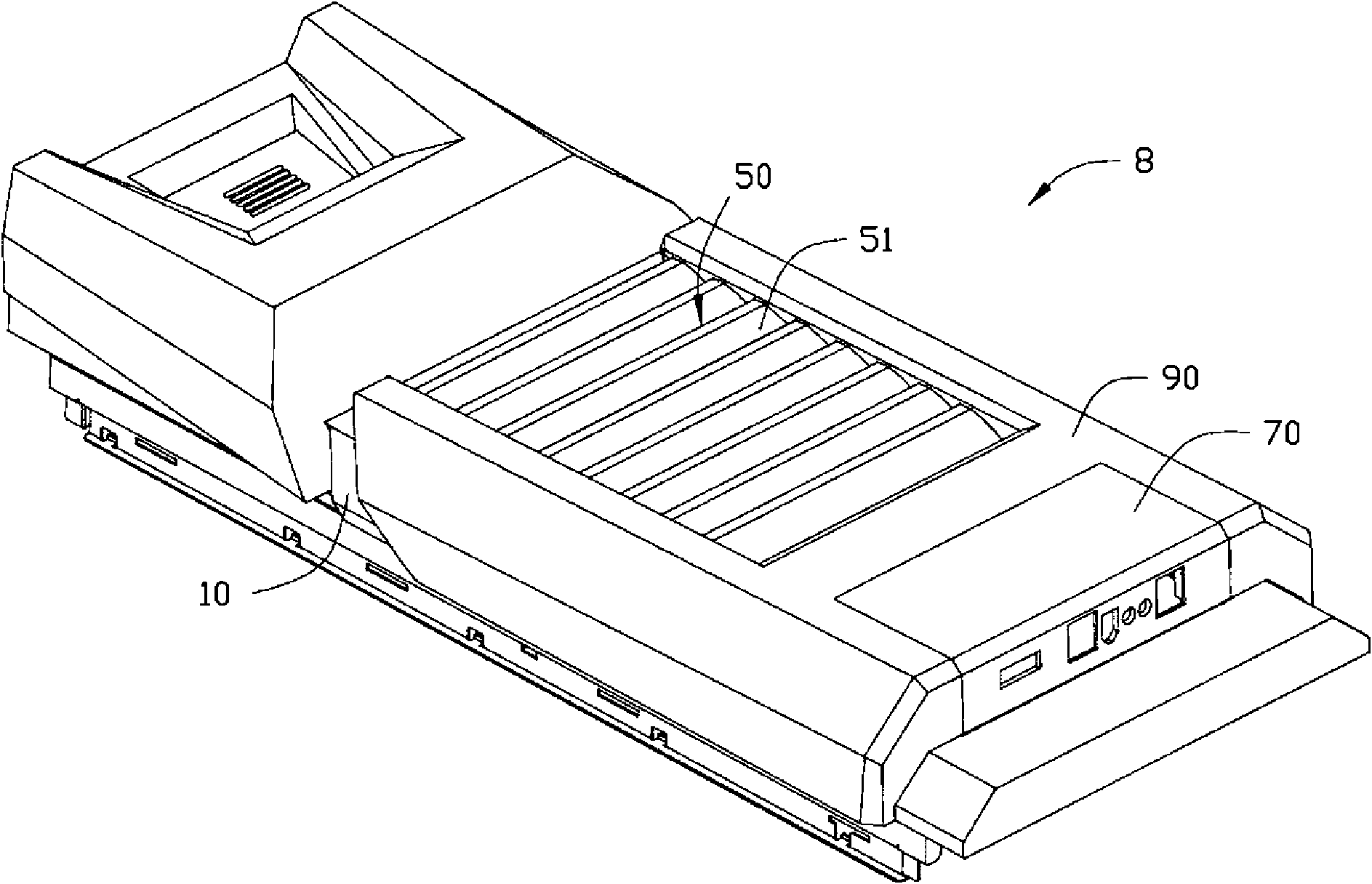Shielding device of ventilation hole