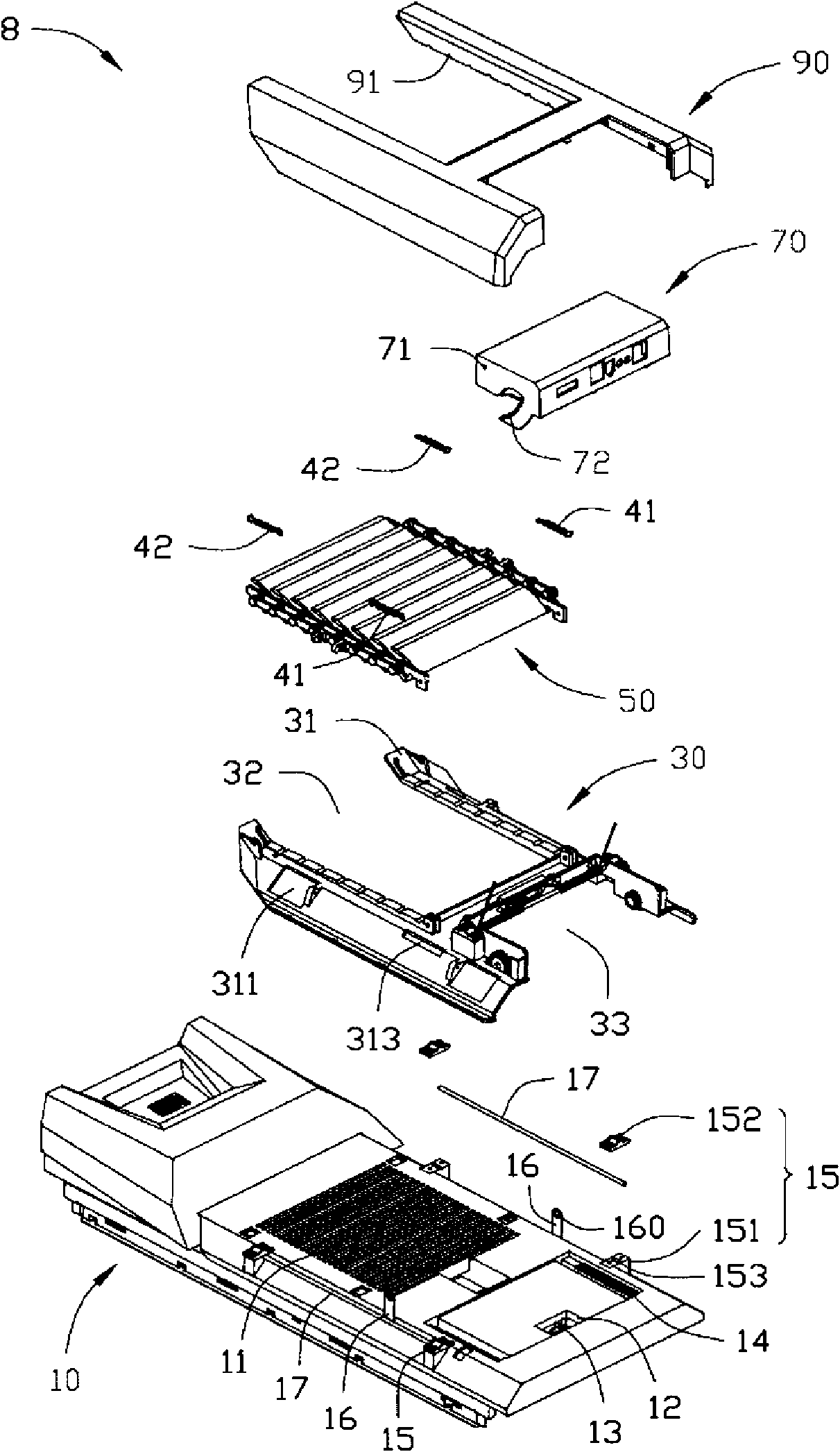 Shielding device of ventilation hole