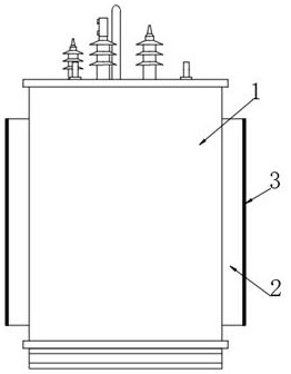 A Self-curling Transformer with Partial Overheating