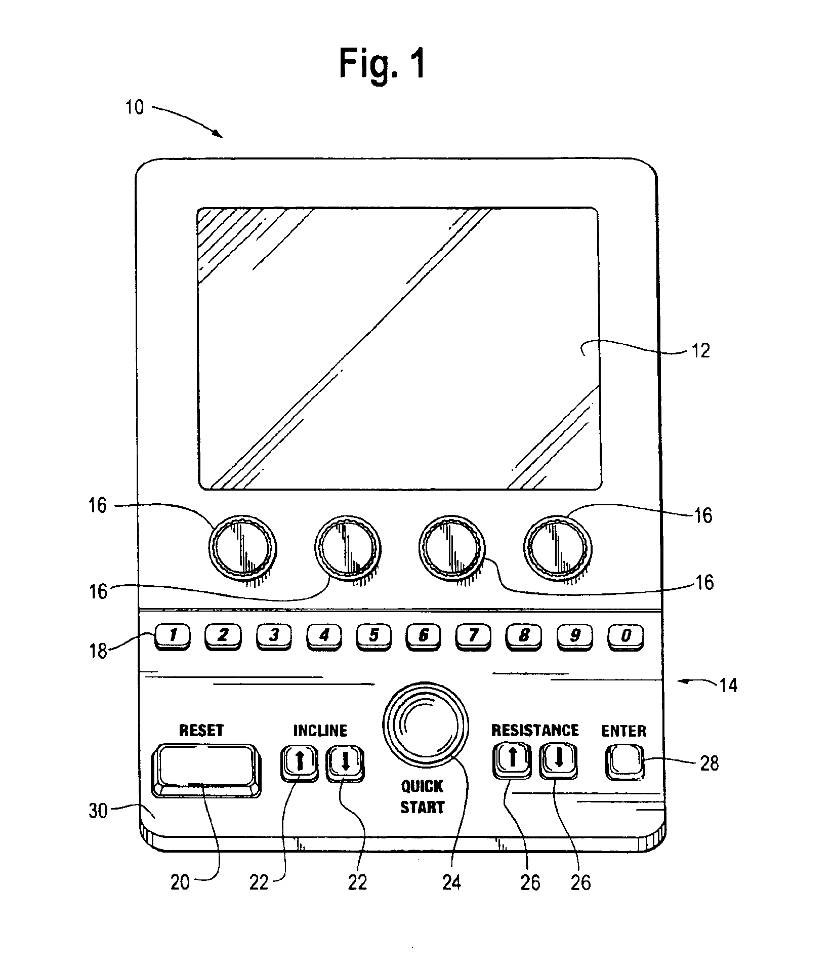 Control system input apparatus and method