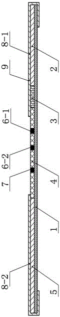 Rapid joint test strip for Marek's disease virus and subgroup j avian leukosis virus