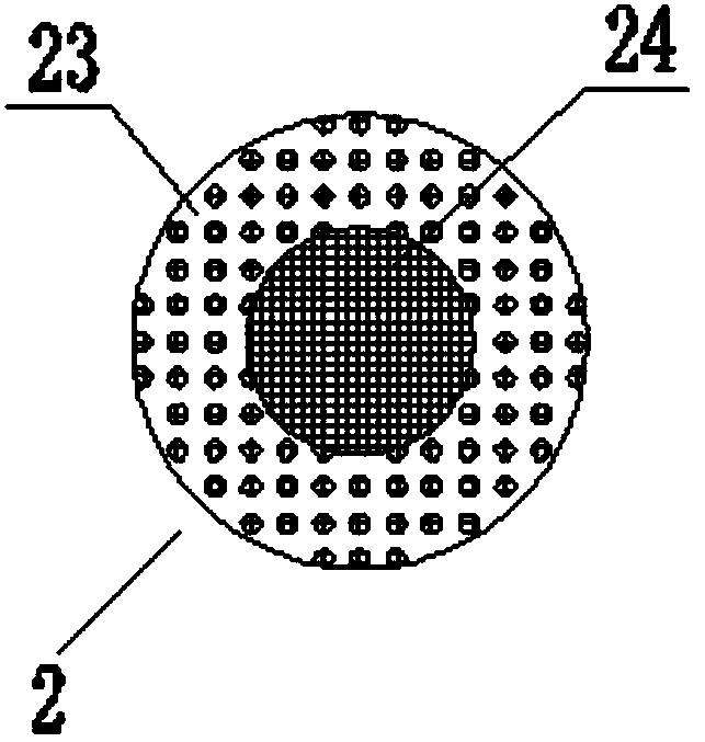 External oil separator of horizontal screw machine with oil reservoir