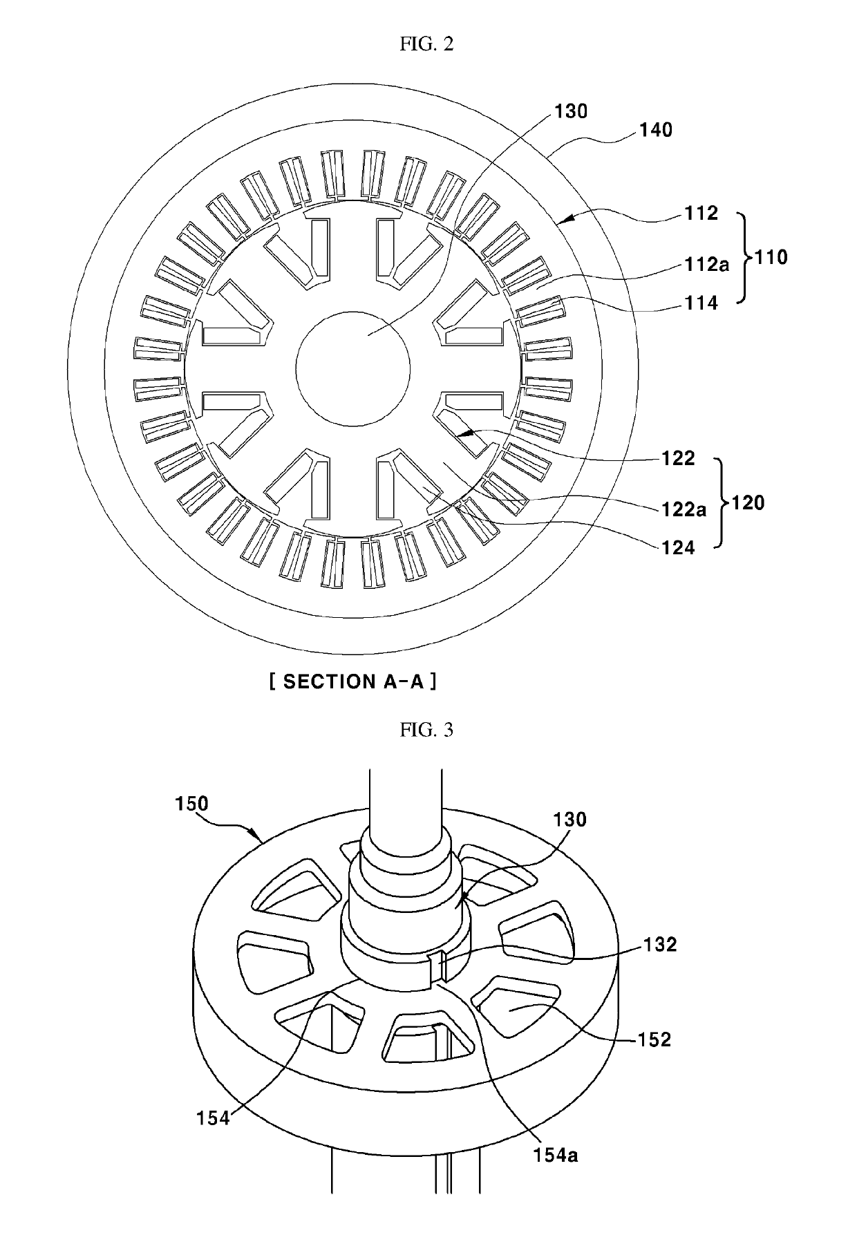 Wound rotor motor for vehicle
