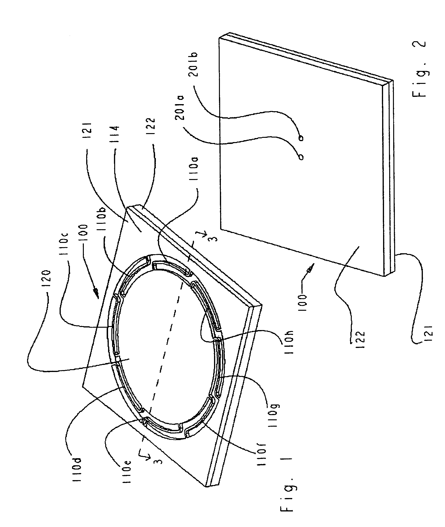 Gating apparatus and method of manufacture