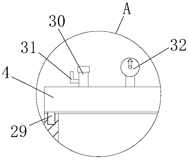 Slurry stirring device for lithium battery electrode