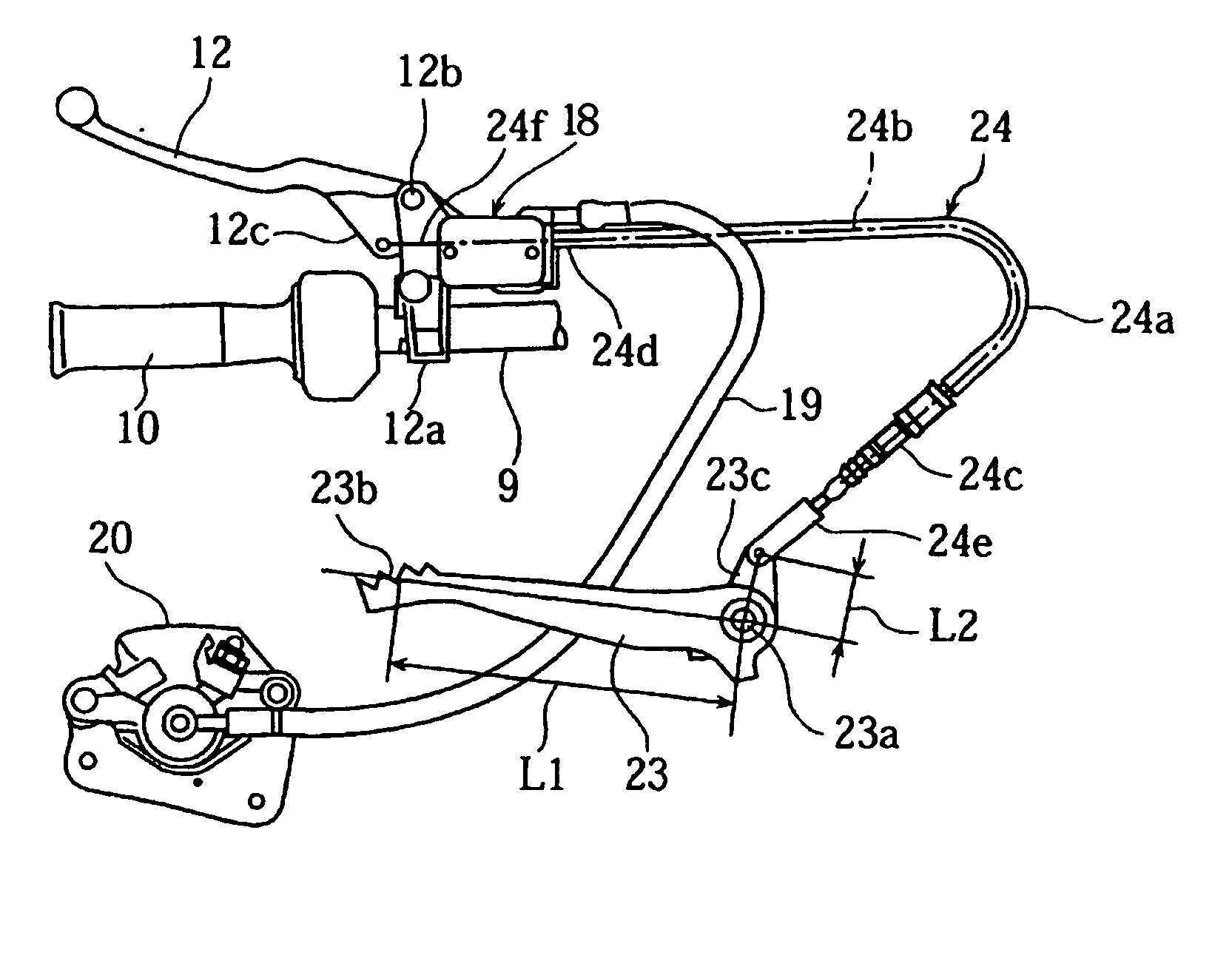 Brake system for straddle-type vehicle