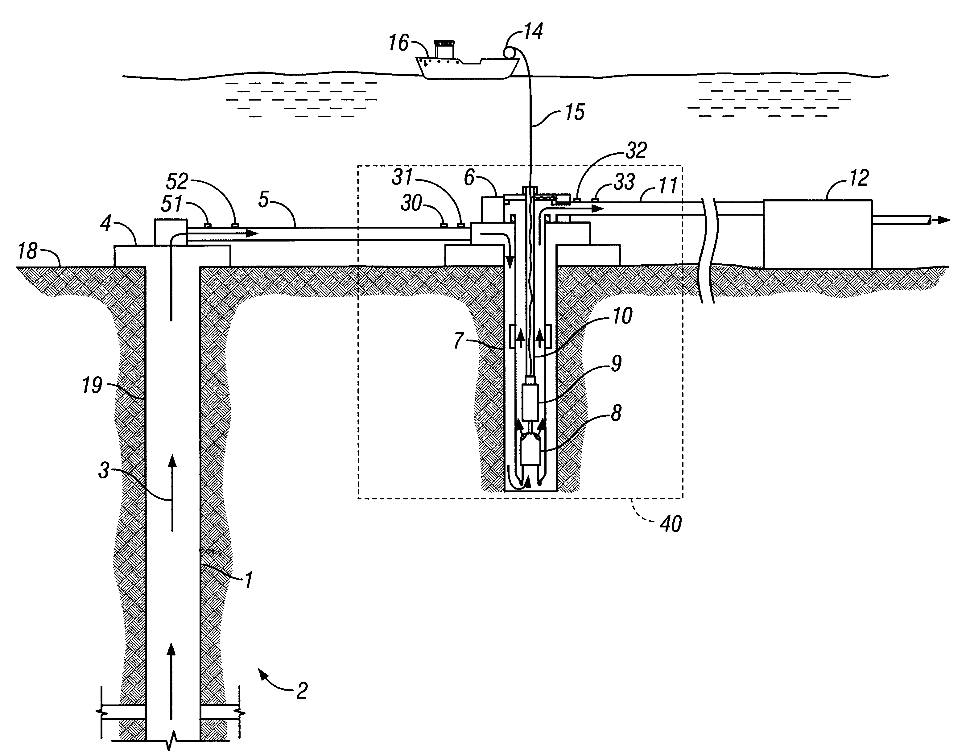 System and method for flow/pressure boosting in a subsea environment