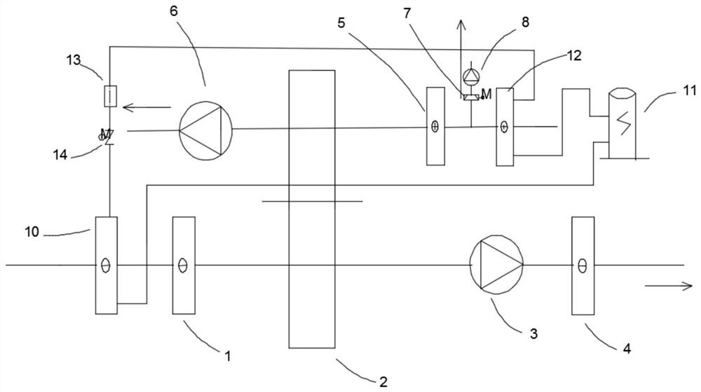 Heat energy coupling type rotary dehumidifier