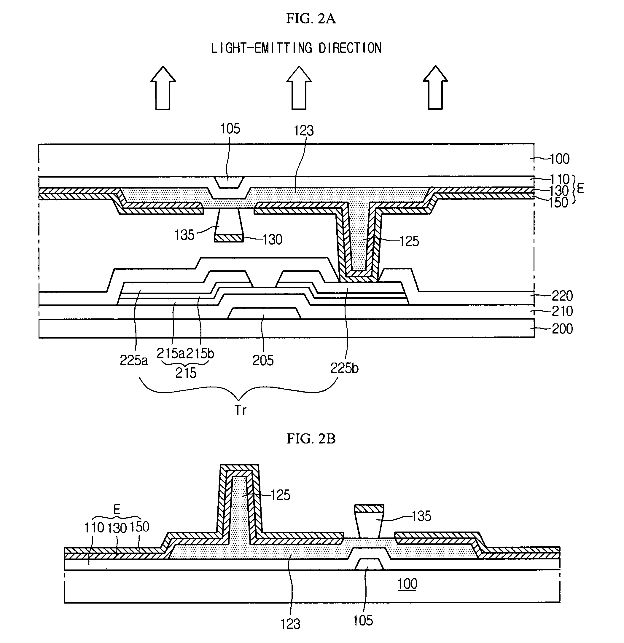 Organic electro-luminescence display device and method for fabricating the same