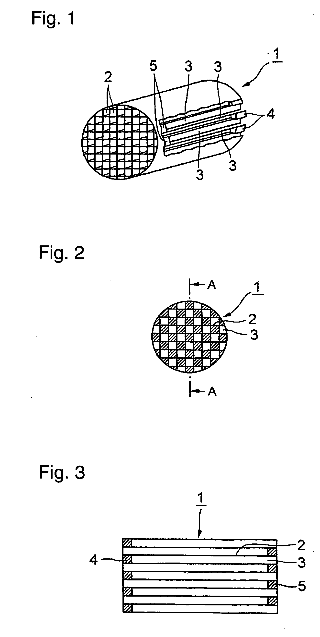 Honeycomb filter for clarifying exhaust gas and method for manufacture thereof