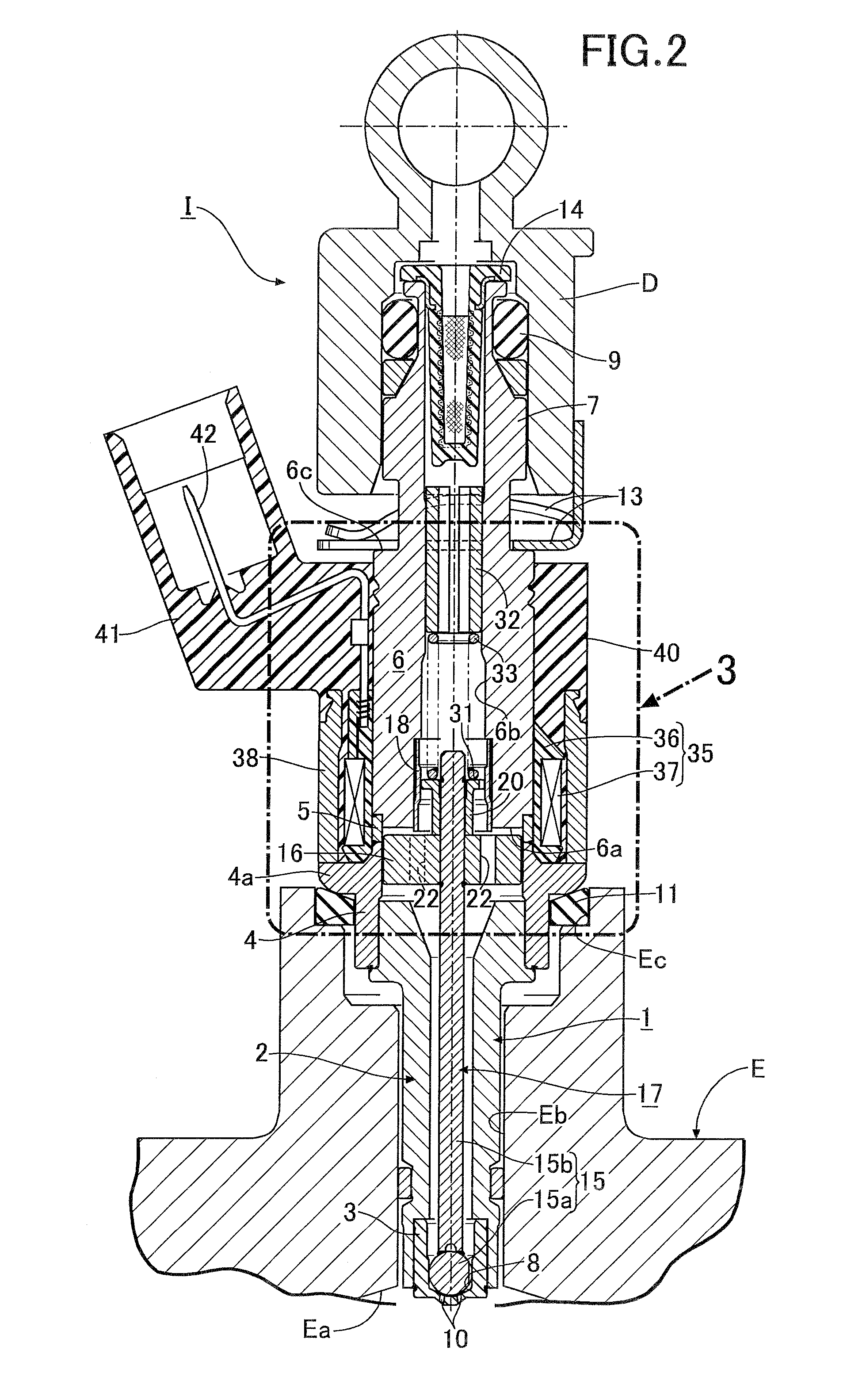 Electromagnetic fuel injection valve