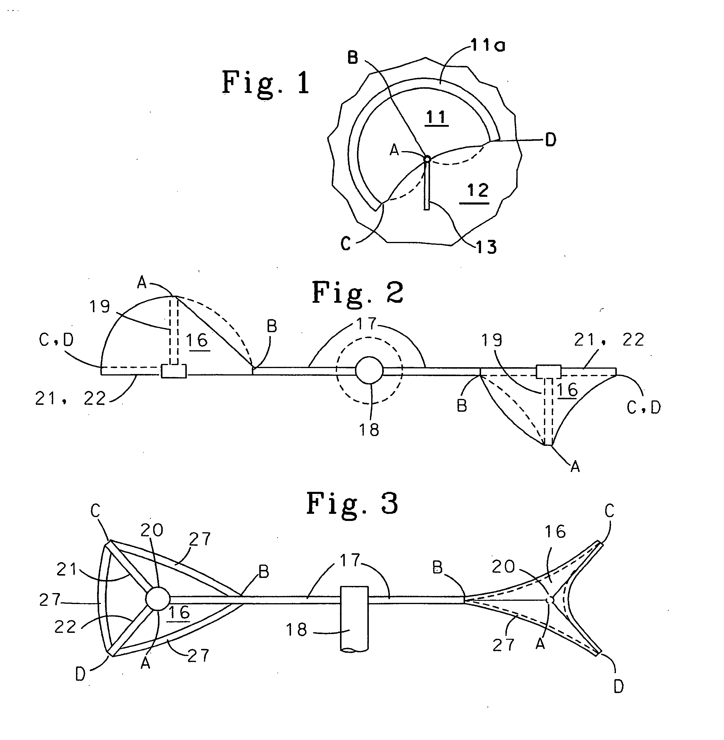 Apparatus for converting wind into circular mechanical motion