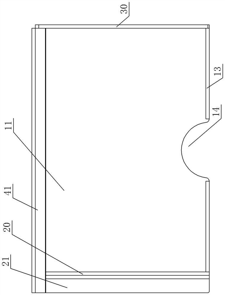 Tool for bearing large-size soft materials and using method thereof