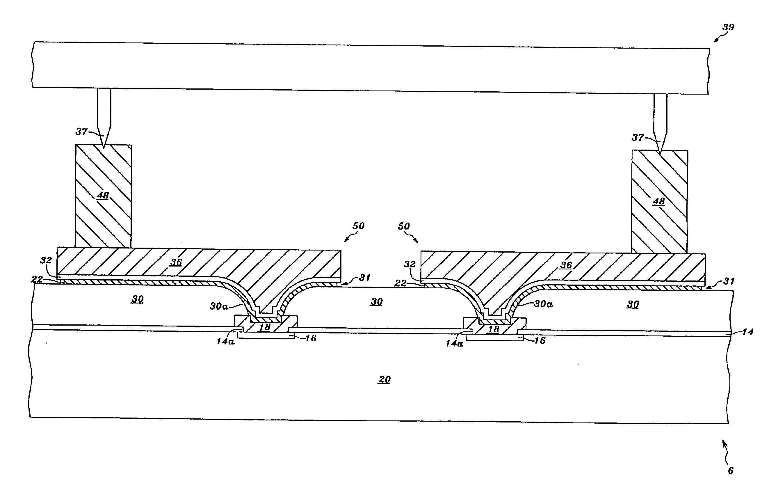 Method for forming post passivation Au layer with clean surface