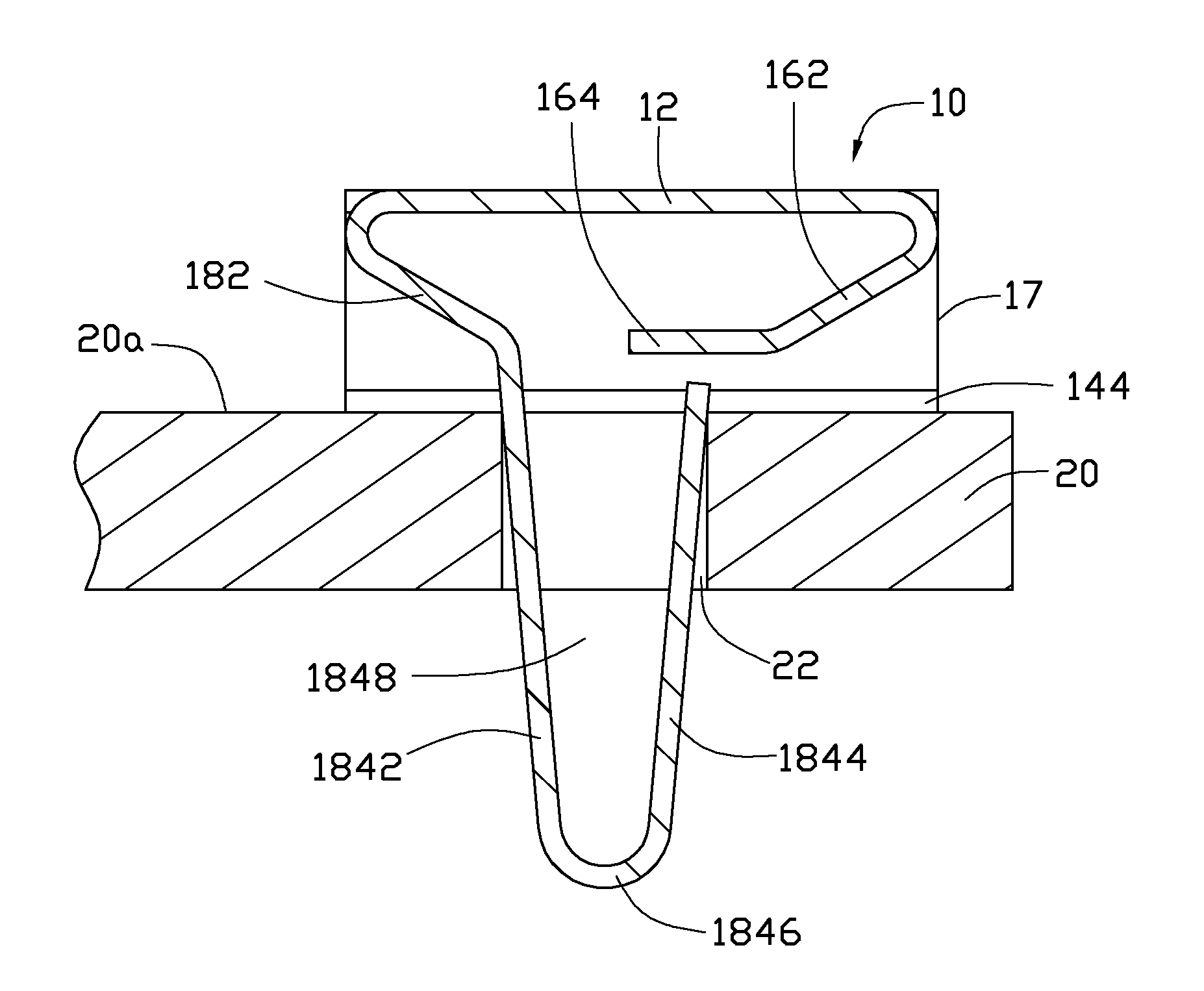 Elastic sheet structure