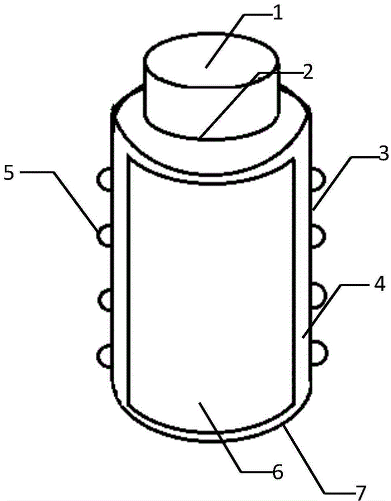 Handheld thermos bottle