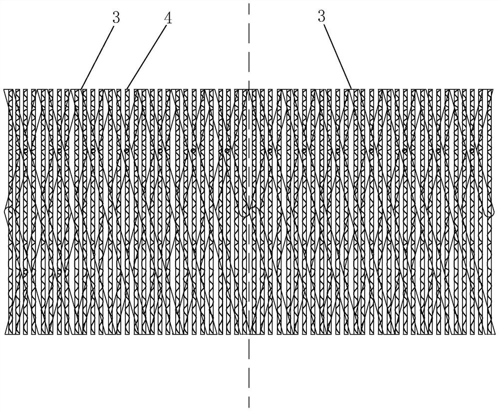 Lightweight sound-absorbing jacket wall structure and construction method thereof