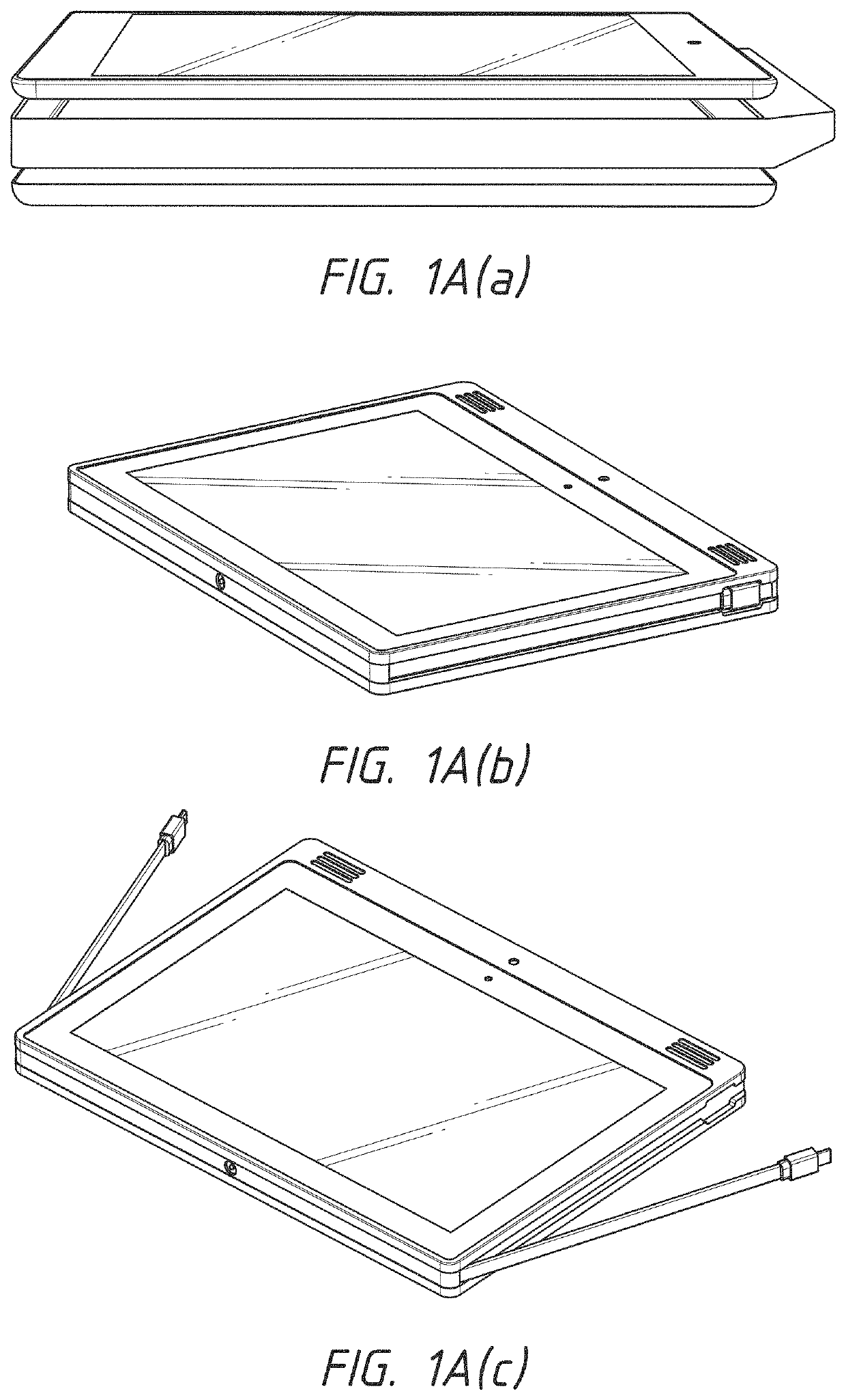 Methods and apparatus for a tablet computer system incorporating a battery charging station