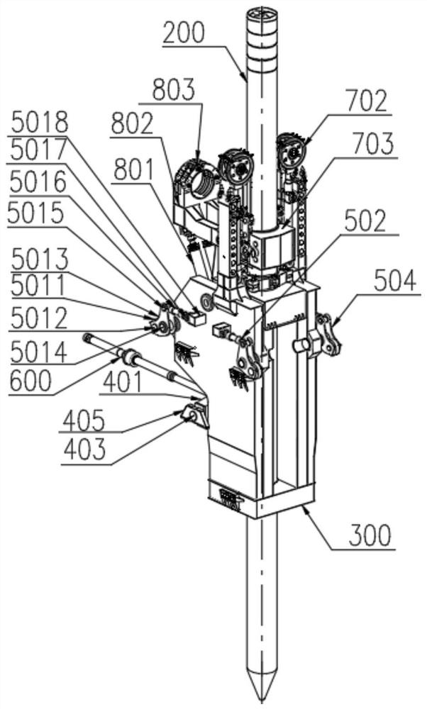 Longitudinal rigidity controllable trolley positioning system